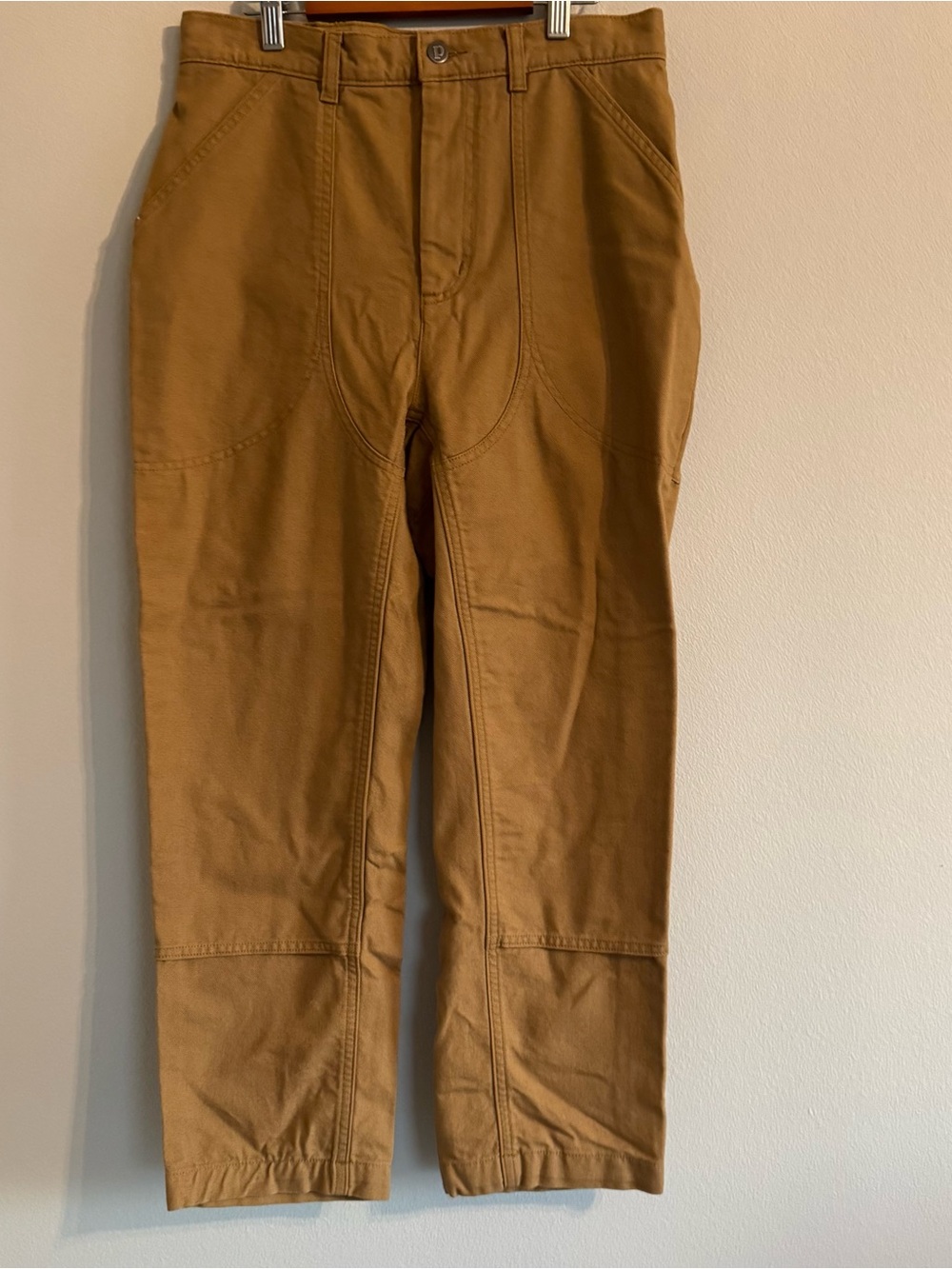 Patagonia Stand Up Pants Womens 8 30 Brown Canvas Workwear Gorpcore